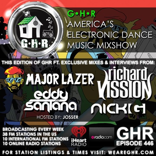 Stream GHR - Ghetto House Radio - Major Lazer + Richard Vission & More -  Show 446 by GHR - Ghetto House Radio | Listen online for free on SoundCloud