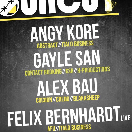 Felix Bernhardt live at UNCUT 05.09.2015