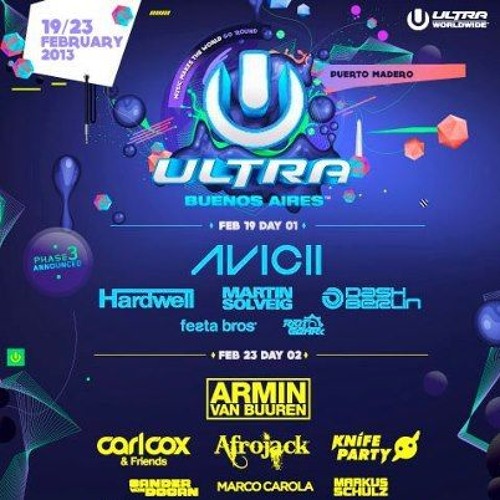 Avicii - Live at Ultra Music Festival Buenos Aires (19/02/2013)