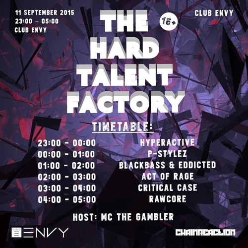 Hyperactive @ The Hard Talent Factory (11.09.15 - Re - Run)