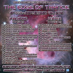 The Edge Of Trance - EP 014 w/ FADERS and KAHN - September 4th, 2015 on DI.FM Goa-PsyTrance
