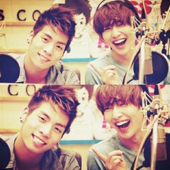 080606 SHINee Jonghyun feat Onew - Because Of You [Sukira Kiss The Radio]