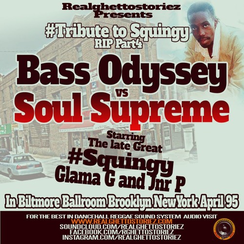 BASS ODYSSEY VS SOUL SUPREME IN BILTMORE BALLROOM.APRIL 95