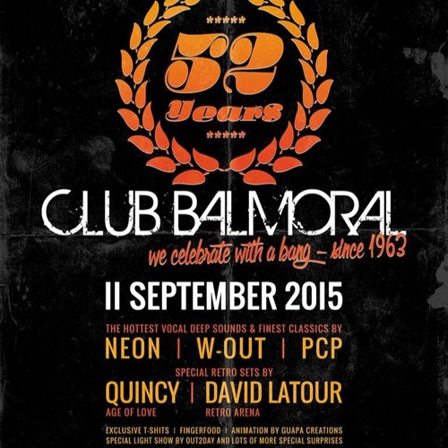 David Latour @ 52 Years Balmoral 11-09-2015(Retro set)