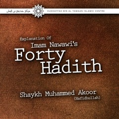 L1 - Explanation of Imam Nawawi's Forty Hadith