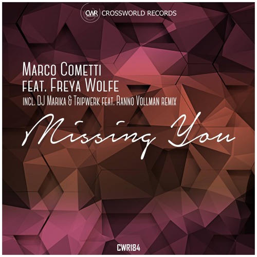 Marco Cometti Feat. Freya Wolfe - Missing You [DJ Marika & Tripwerk Feat. Ranno Vollman Remix]