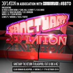 Dj Marc E B - Sanctuary @ Club Domain Promo 17th October 2015 (Deviation)