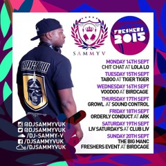 DJ Sammy V - Freshers 2015 Mix
