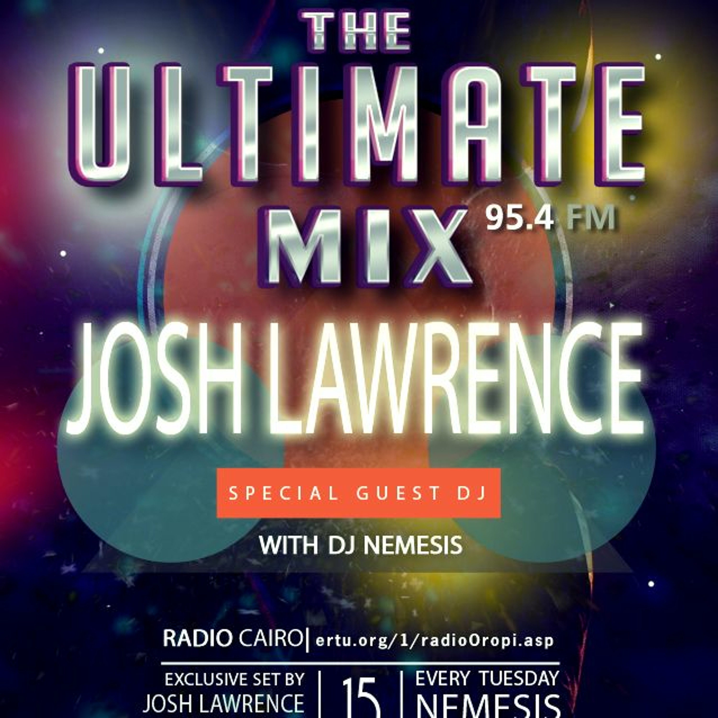 Nemesis - The Ultimate Mix Radio Show (034) 15/09/2015 (Guest Josh Lawrence ) episode artwork