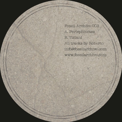 Roberto - Tiziani [Fossil Archive 003B]