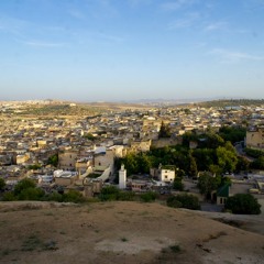 Sept 05, Fez Morocco, from the Old City Walls, Adhan in the early evening