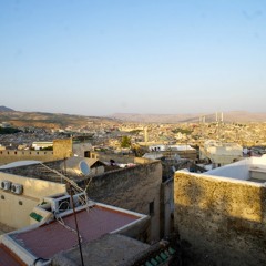 Sept 04, Fez Morocco, from a rooftop in the medina, Adhan at 5am