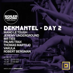 Mano Le Tough Boiler Room x Dekmantel Festival DJ Set