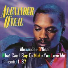 Alexander O'Neal - What Can I Say To Make You Love Me (Polemix) 1987