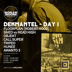 Shed vs Head High Boiler Room x Dekmantel Festival DJ Set