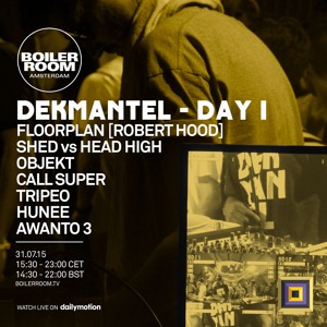 Floorplan (Robert Hood) Boiler Room x Dekmantel Festival DJ Set