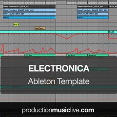 "Electronica" - Ableton Live Template