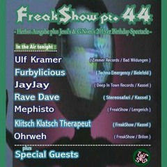 Mephisto @ FreakShow pt. 44, Clubhaus Alte Kartbahn, Kassel-Kaufungen (12.09.2015)