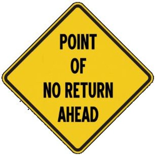 Accepted return. Point of no Return. No Return. Point of no Return пиво.