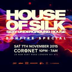 House of Silk - Garage Promo - Sat 7th Nov @ Coronet -  Live Recording  HOS - Dreem Teem & MC PSG