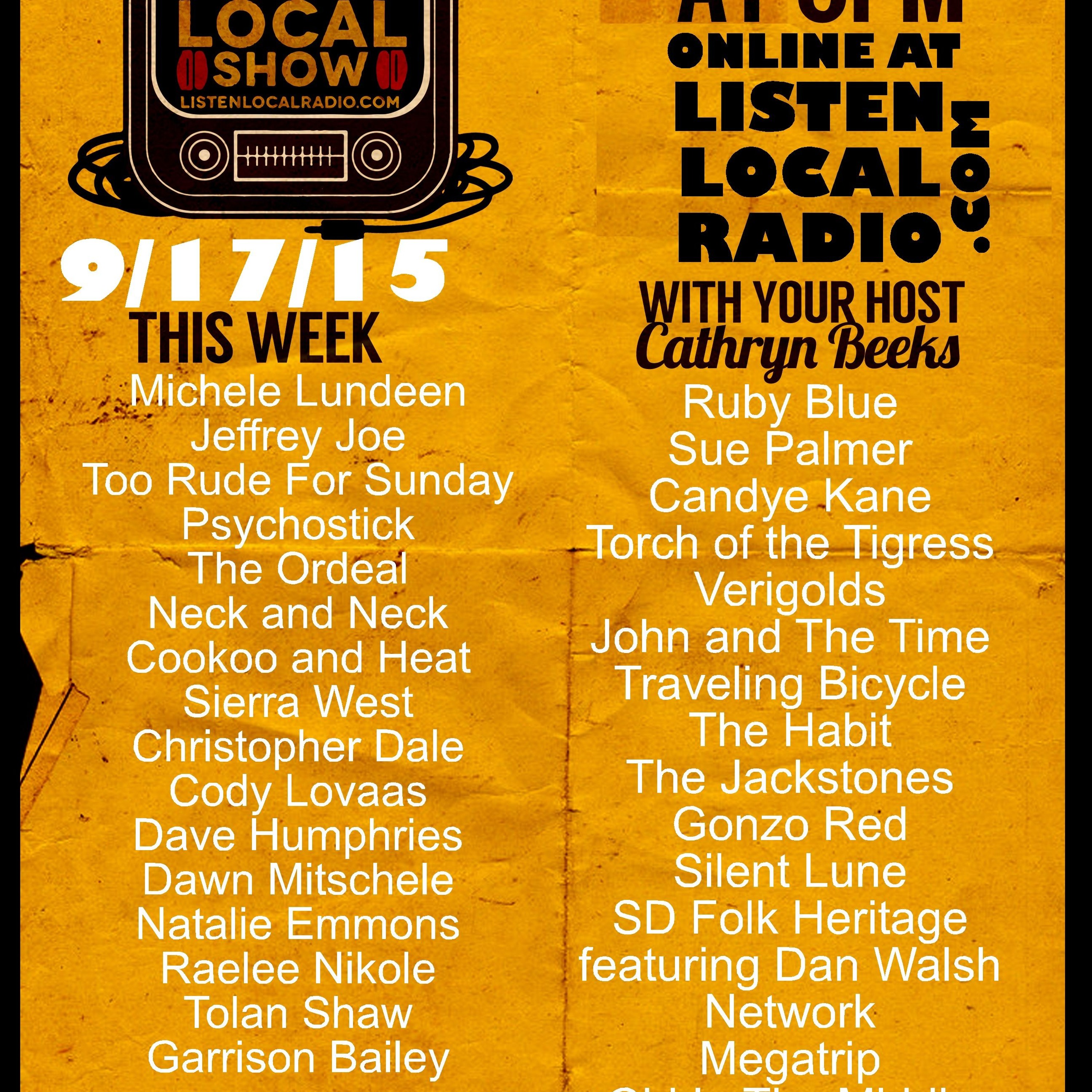The Listen Local Show 9 17 15 episode artwork