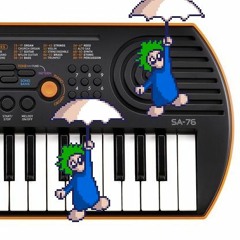 Lemmings #1 played on Casio SA-76