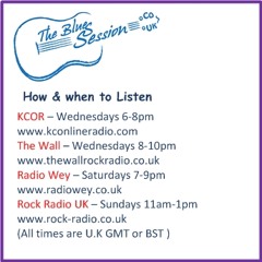 Martin Clarke's Blues Session Episode 190 Part 1