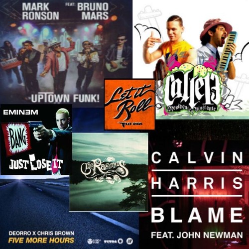 Bruno Mars, Eminem, Calle 13, Flo rida, , Deorro, The Rasmus - Uptown funk Vs Five more hours