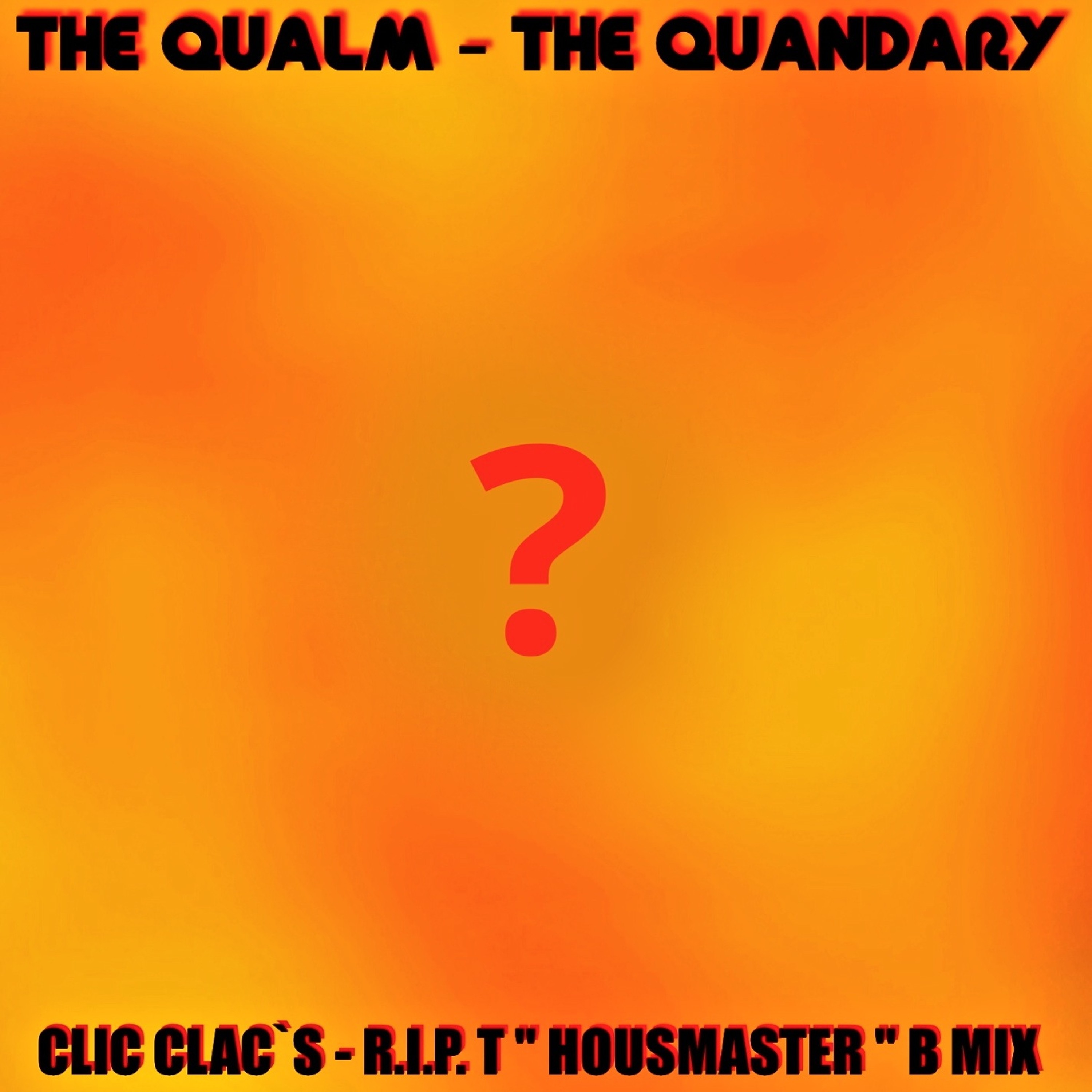 THE QUALM - THE QUANDARY ( CLIC CLACS R.I.P. Terry "HOUSEMASTER" Baldwin MIX ) episode artwork
