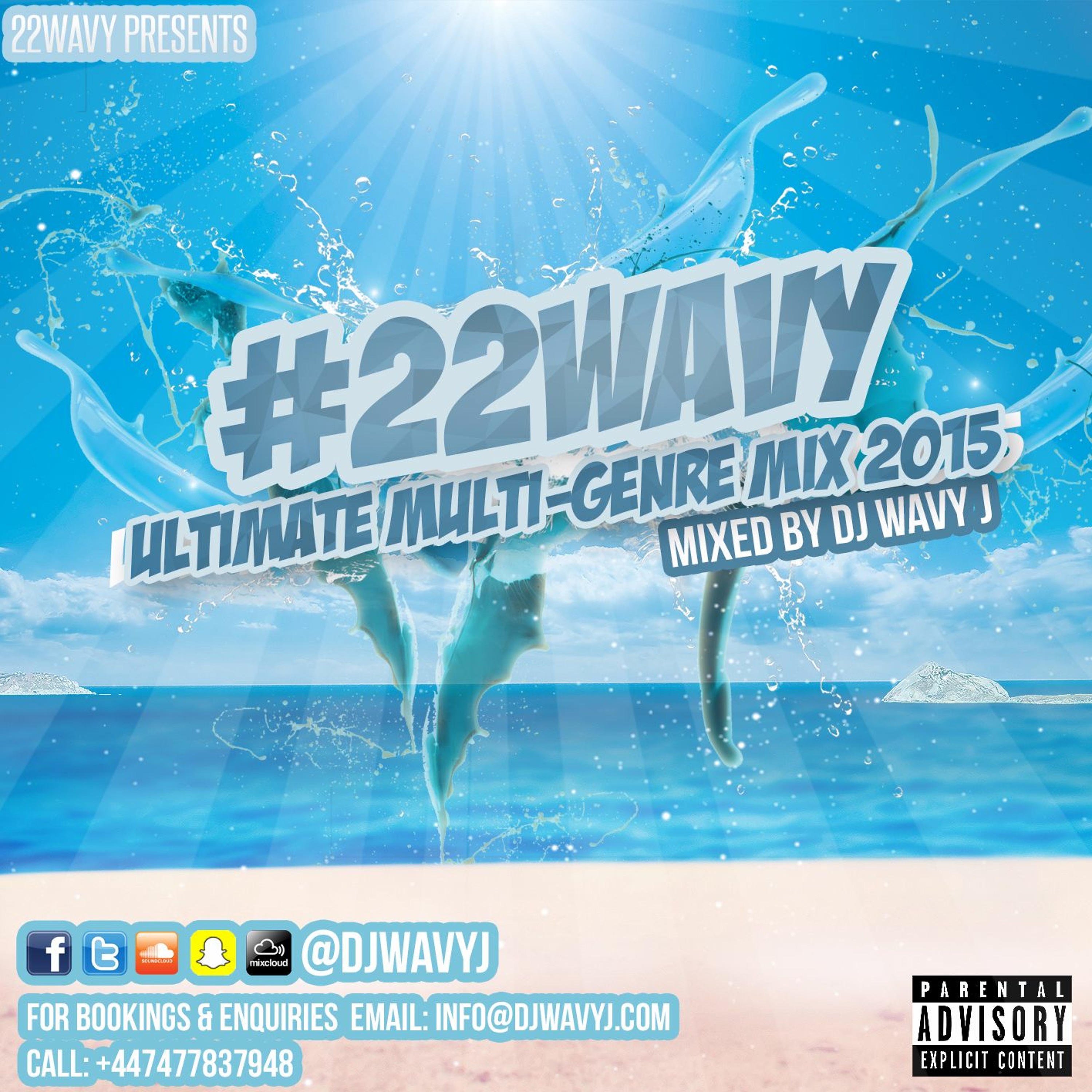 #22WAVY Ultimate Multi - Genre MIx 2015 Mixed By @DJWAVYJ