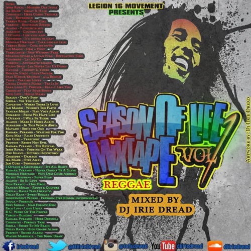 DJ IRIE DREAD PRESENTS SEASON OF LIFE ROOTS REGGAE MIXTAPE VOL1