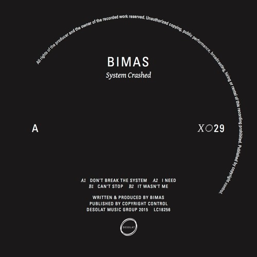 Bimas - Don't Break The System (snippet)