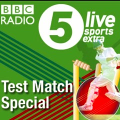 BBC Test Match Special, commentary with Michael Vaughan and Alec Stewart