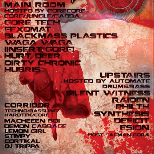 Esion - Gorecore Vs AutomAte -  The BlackSwan Bristol 31st Oct 2015 Promo Mix