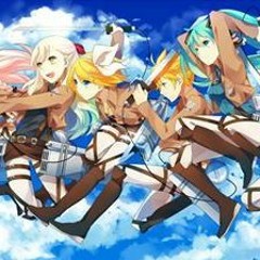 VOCALOID Cover -Attack On Titan Crimson Bow & Arrow Miku Rin Len GUMI IA MAYU