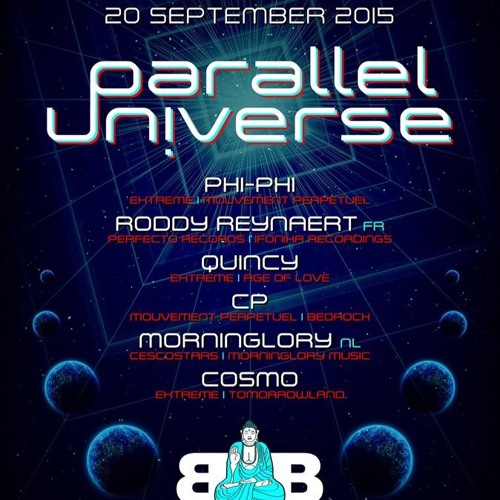 Cedric Piret (CP) @ Blue Buddha (BE) - Parallel Universe - 20-09-2015