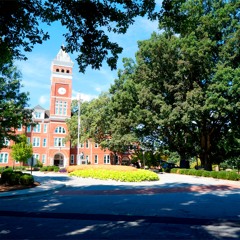 Sept 20, Tillman Hall at Clemson University, the second quarter hour chime
