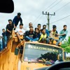on the roads of Jakarta