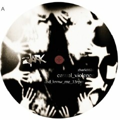 ZHARK026 A Side - Casual Violence - "And Know Me"