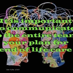 End of Life Care & Consultant Communication