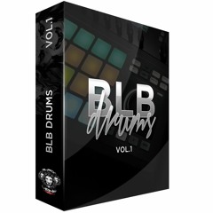 BLB Drums Vol.1 |  [$24.99] trap rap hip hop drum kit