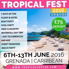 NEW RnB HipHop TRAP 2016 MIX  TROPICAL FEST GRENADA 2016 MIXED BY LIVELINQ