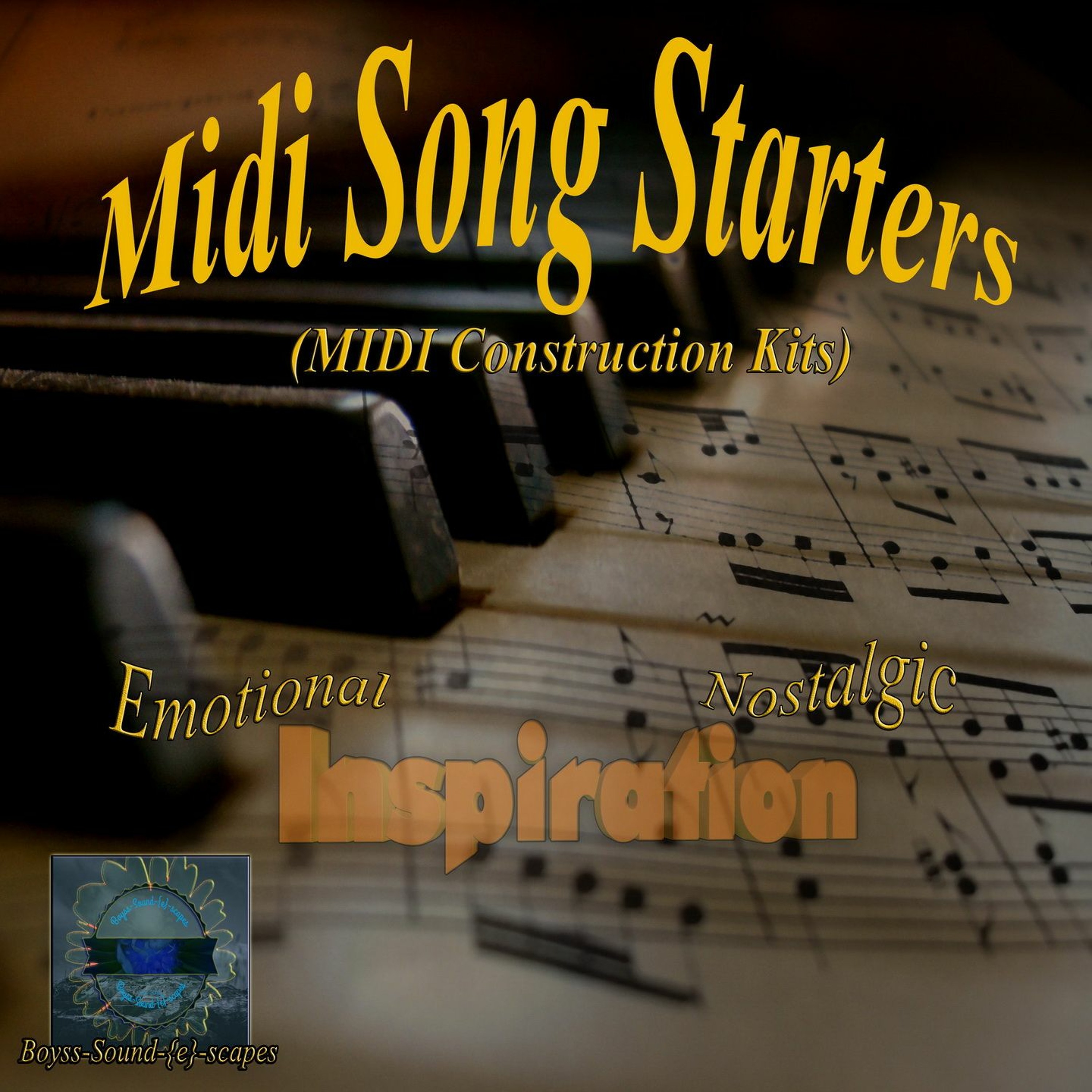 Midi Song Starters (MIDI Construction Kits) Preview (all 5 Kits)