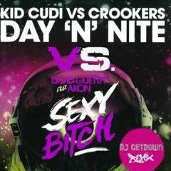 David Guetta Ft Akon & Kid Cudi - Sexy Bitch Day N Nite (DJ Getdown Remix)