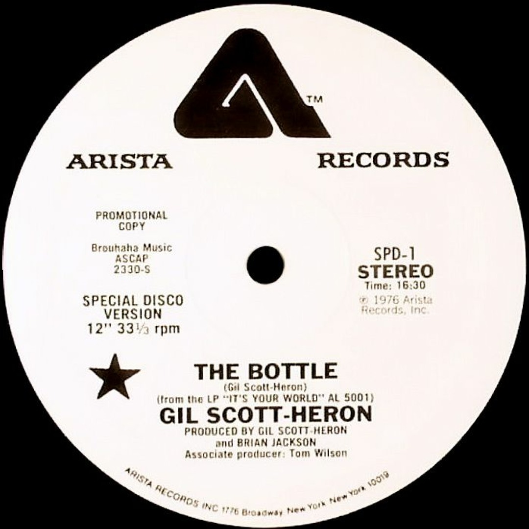 Stream Gil Scott Heron - The Bottle (Dj ''S'' Remix) by Dj 