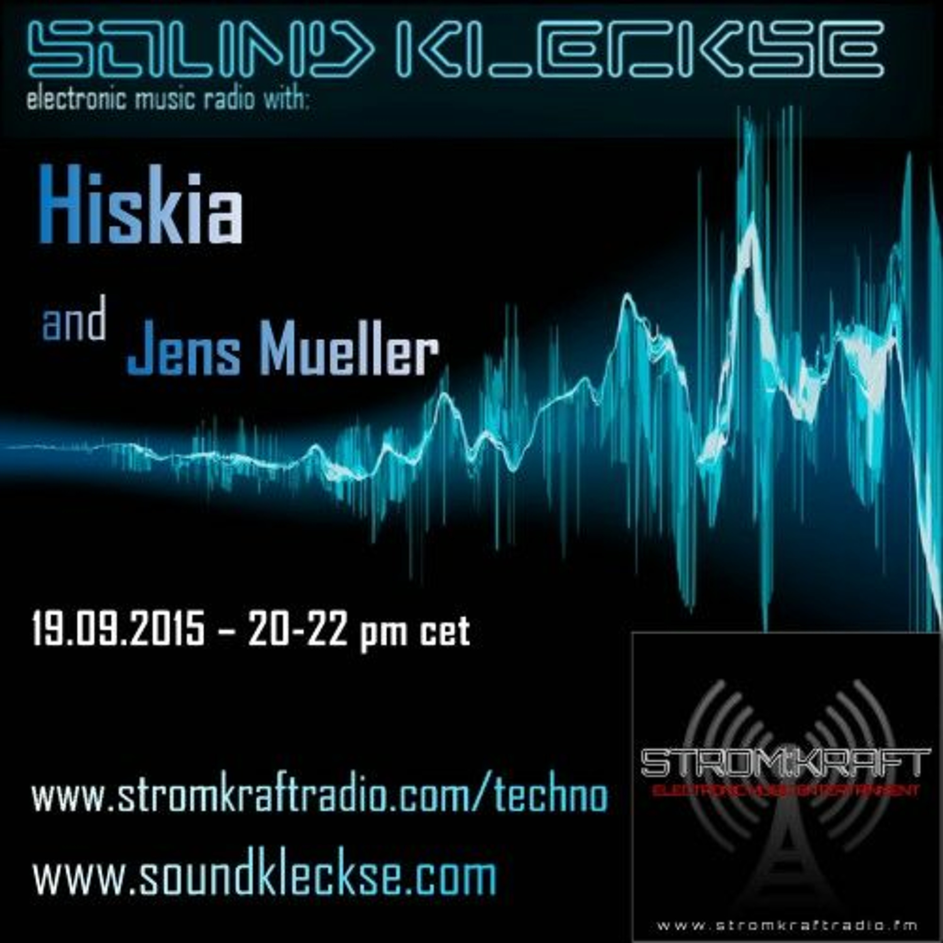 Sound Kleckse Radio Show 0151.2 - Jens Mueller - 19.09.2015 episode artwork