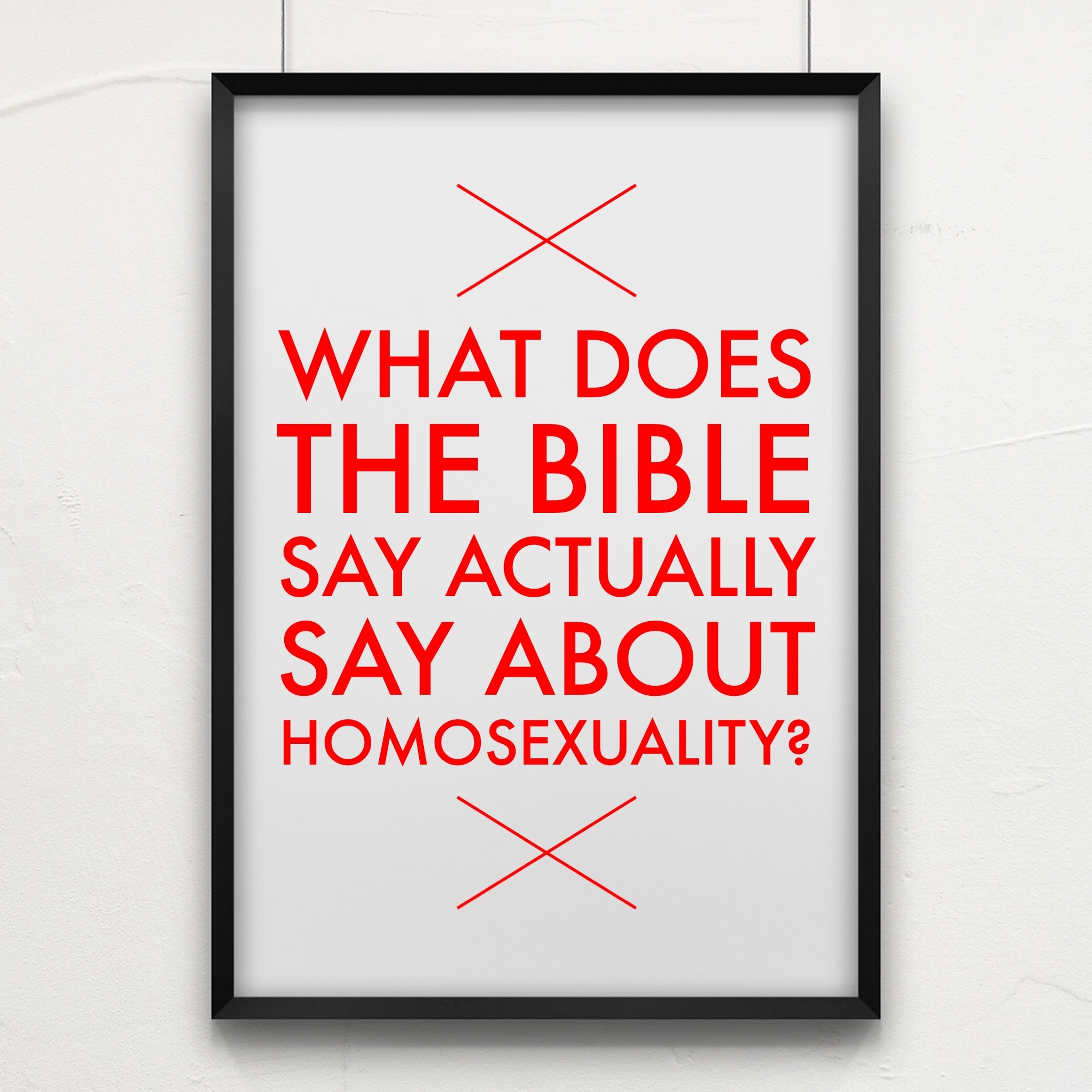Episode 9: "What should a Christian believe about homosexuality?" (Part 3) episode artwork