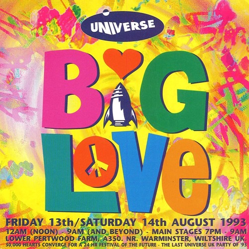 Carl Cox Universe Big Love 13 08 1993 Pt1