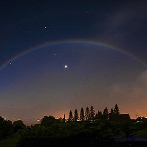 Moonbow over Cumbria heralds arrival of spring 2019 What a beautiful world, Cumb