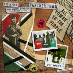 "Panther Town" by Ras Ceylon feat. Askari X & Sinista Z prod. by A-RusH
